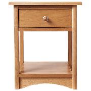 Broadway Bedside Cabinet, Natural