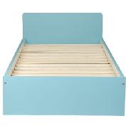 John Lewis Box Bed, Blue, Single