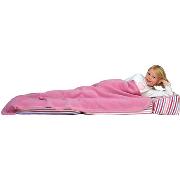Pink and Lilac Stripe Z Bed