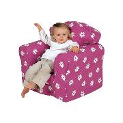 Pink Flower Armchair