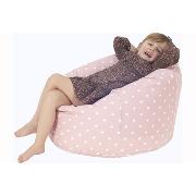 Pink Spotty Bean Bag