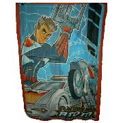 Action Man Fleece Blanket Atom Design