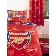 Arsenal Fc Curtains 'Crest' Design