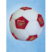 Arsenal Fc Soft Football Shaped Cushion