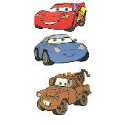 Disney 'Cars' Wall Decor Foam Elements ( 3 In Pack)