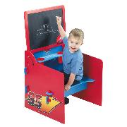 Disney Cars Wooden Easel Desk and Stool