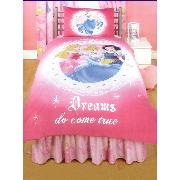 Disney Princess Valance Sheet 'Dreams Do Come True' Design