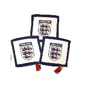 England Football Face Cloths x 3