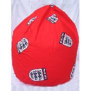 England Football Red Bean Bag (Uk Mainland Only)