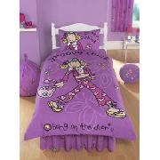 Groovy Chick Hearts Fitted Valance Sheet
