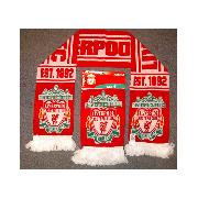 Liverpool Fc Crest Scarf