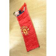 Manchester United Fc Sleeping Bag Sleep Over Bedding