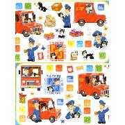 Postman Pat Stikarounds Wall Stickers 46 Pieces