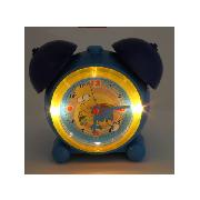 Simpsons Alarm Clock Twinbell Night Light 'Bart' Design