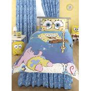 Spongebob Squarepants 'Dropping In' Duvet Cover and Pillowcase Bedding - Great Low Price