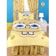 Spongebob Squarepants 'Face' Fitted Valance Sheet