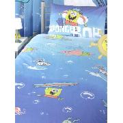 Spongebob Squarepants Surfs Up Duvet Cover and Pillowcase Bedding - Great Low Price