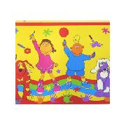 Tweenies Messy Time Self-Adhesive Wallpaper Border 5M x 26cm