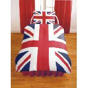 Union Jack Single Duvet Cover and Pillowcase