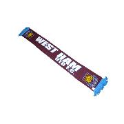 West Ham United Football Official Scarf