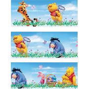 Winnie the Pooh Border 'Beautiful Day' Design Self Adhesive