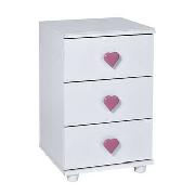 3-Drawer Narrow Chest