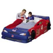 Step 2 Stock Car Bed with Toddler Mattress