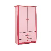 Atlanta 2-Door, 3-Drawer Wardrobe