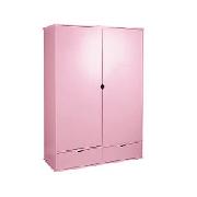 Crescent 2-Door, 2-Drawer Wardrobe