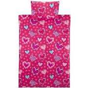 Teen Hearts Duvet Cover Set