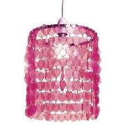 Gloss Heart Hanging Pendant Light Shade - Pink