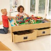 Deluxe Multi-Purpose Playtable with Trundles