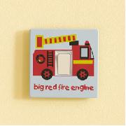 Fire Engine Light Switch Cover