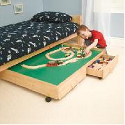 Underbed Play Trundle with Drawers