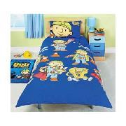 Bob the Builder Single Duvet Cover Set - Blue