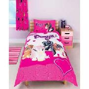 Bratz Ponyz Single Duvet Cover Set - Pink