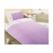 Butterfly Single Duvet Cover Set - Heather