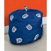 England Beanbag Cover - Blue and White