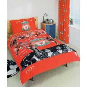 Liverpool Fc Legends Single Duvet Cover Set - Red