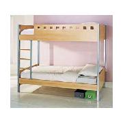 Oslo Single Bunk Bed with Sprung Mattresses