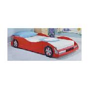 Racing Car Single Bed with Memory Mattress