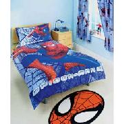 Spiderman 3 Gravity Single Duvet Set - Blue and Red
