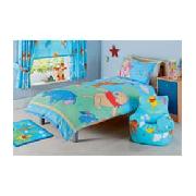 Winnie the Pooh Lazy Days Single Duvet Cover Set - Blue