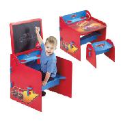 Disney Pixar Cars Easel Desk and Stool