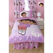 Dora the Explorer 'Adorable' Duvet Cover Set