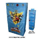 Power Rangers Dino Thunder Zipperobe and Hanging Unit