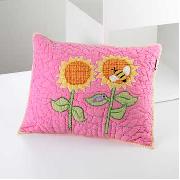 Freckles by Dorma - Butterfly Garden Quilted Cushion