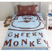 Cheeky Monkey Single Bedlinen Set