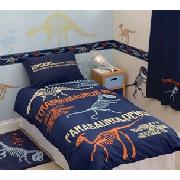 Glow In the Dark Dinosaur Fossil Bedlinen Set