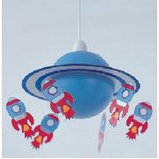 Rocket Applique Shade